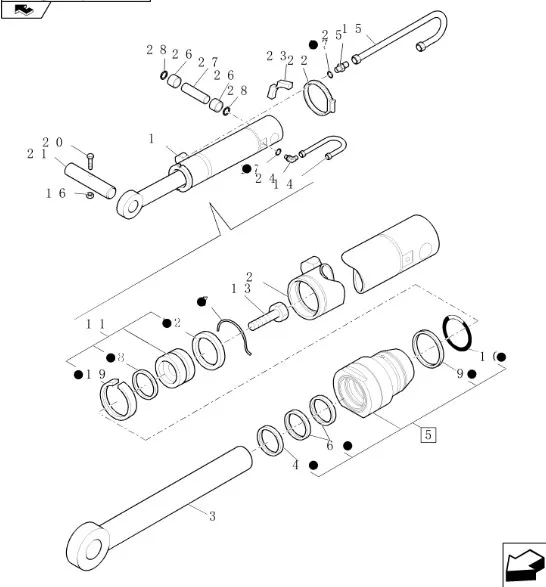 87608671 - Комплект уплотнительных к